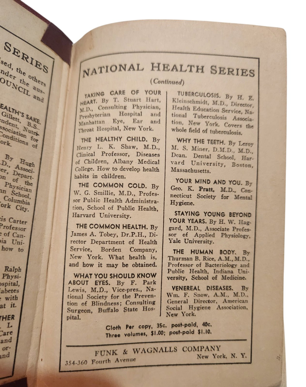 Adolescence, Educational & Hygienic Problems, 1924 Maurice A Bigelow, PhD ScD