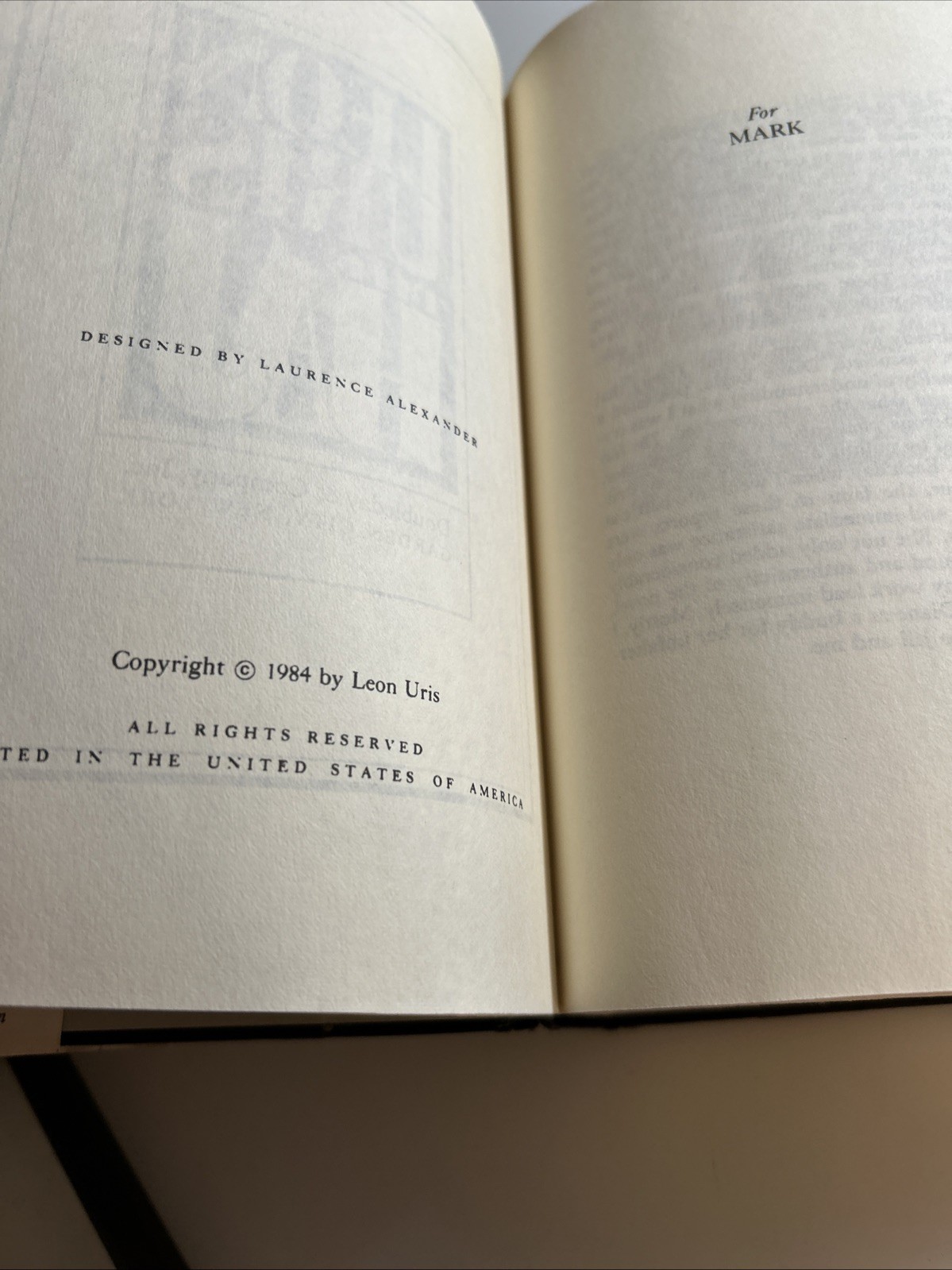 The Haj A Novel by Leon Uris HC 📕 Dust Jacket Book Club Edition 1984 2909