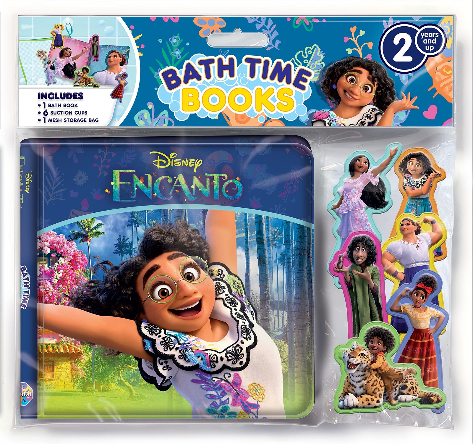 Disney Encanto Bath Time Books – Activity Books for kids, Bath book, 6 Padde…