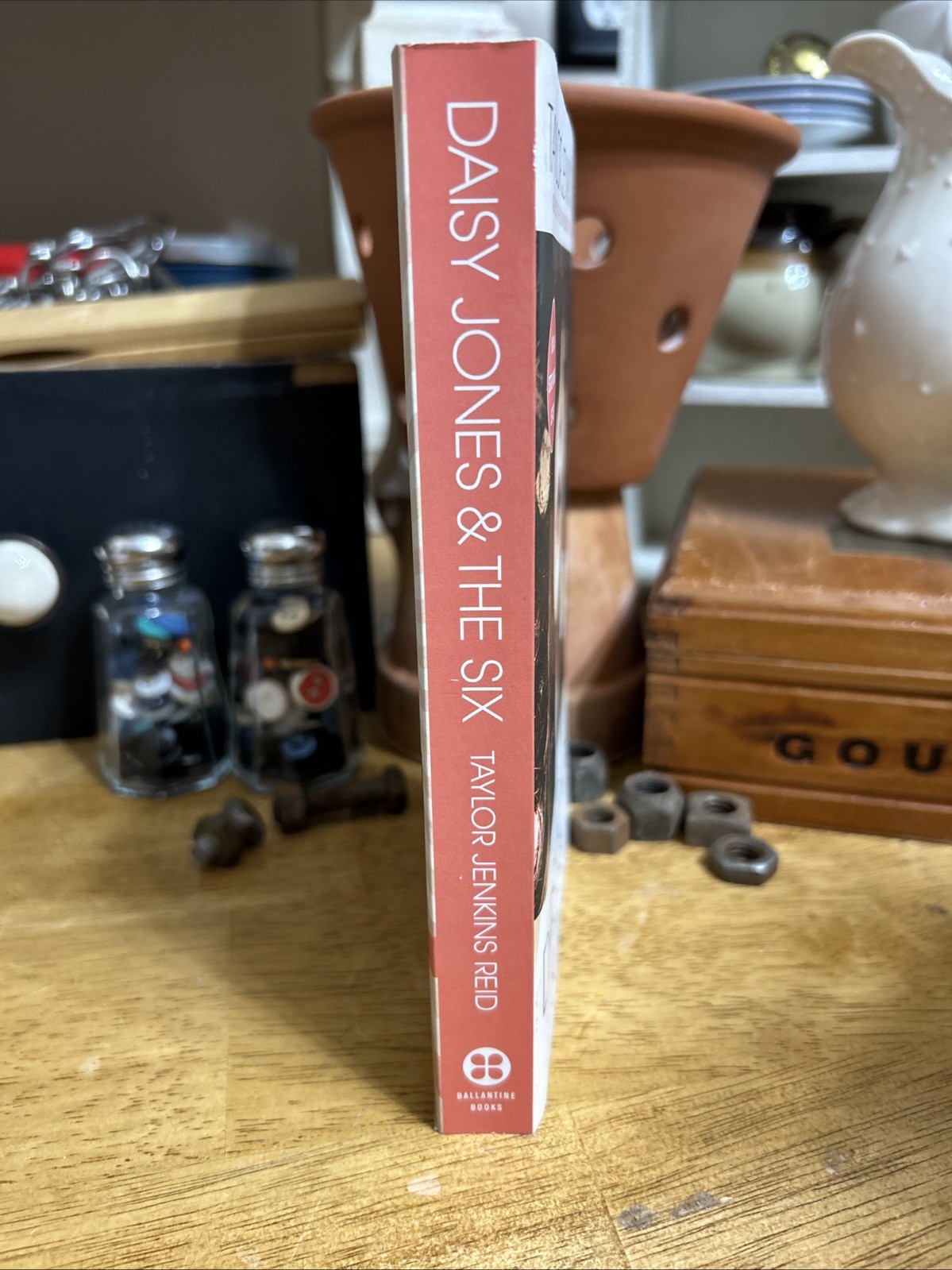 Daisy Jones and the Six Reese’s Book Club Novel by Taylor Jenkins Reid Paperback