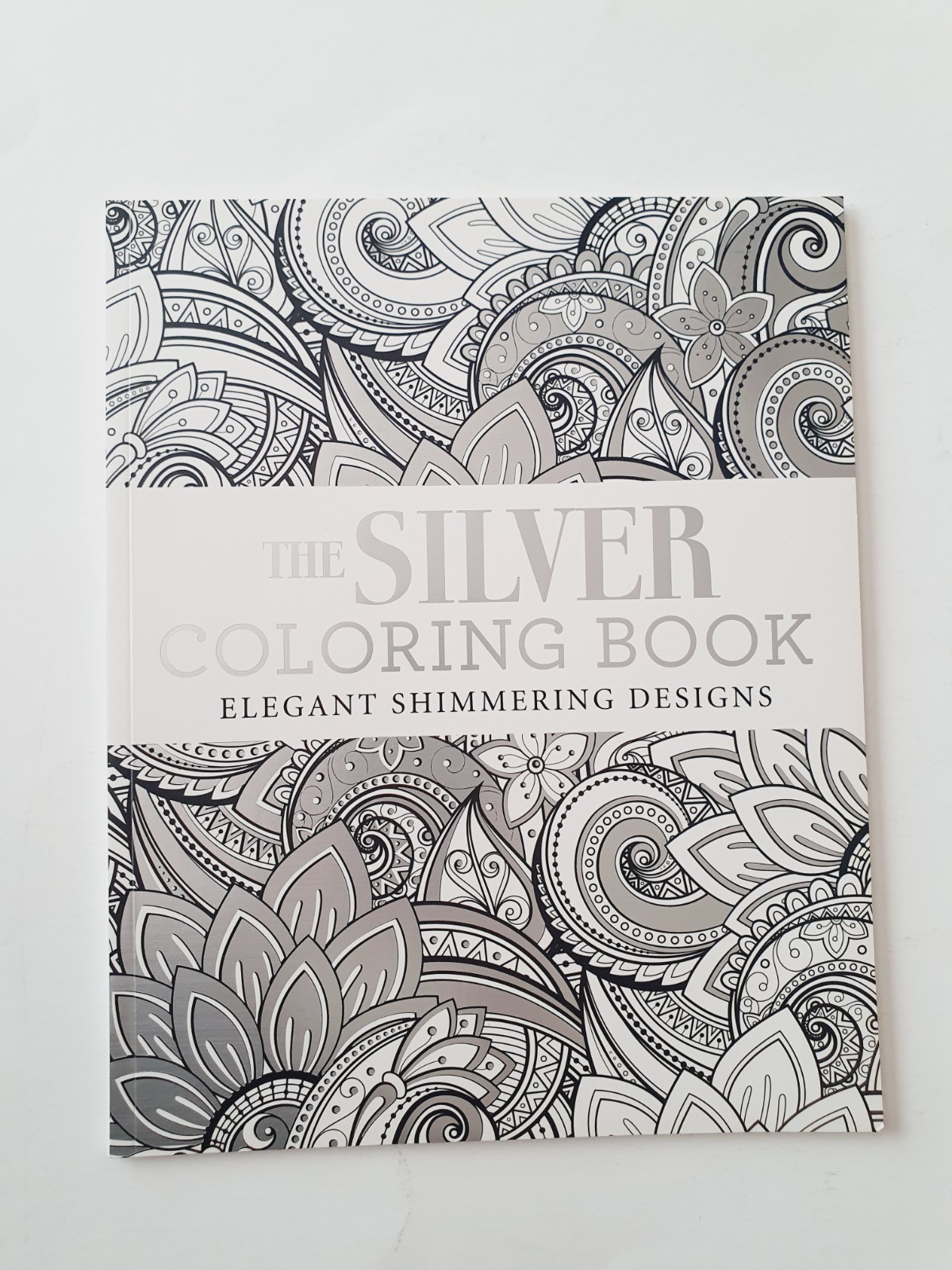 The Silver Colouring Book (Colouring Books) by Arcturus Publishing Book