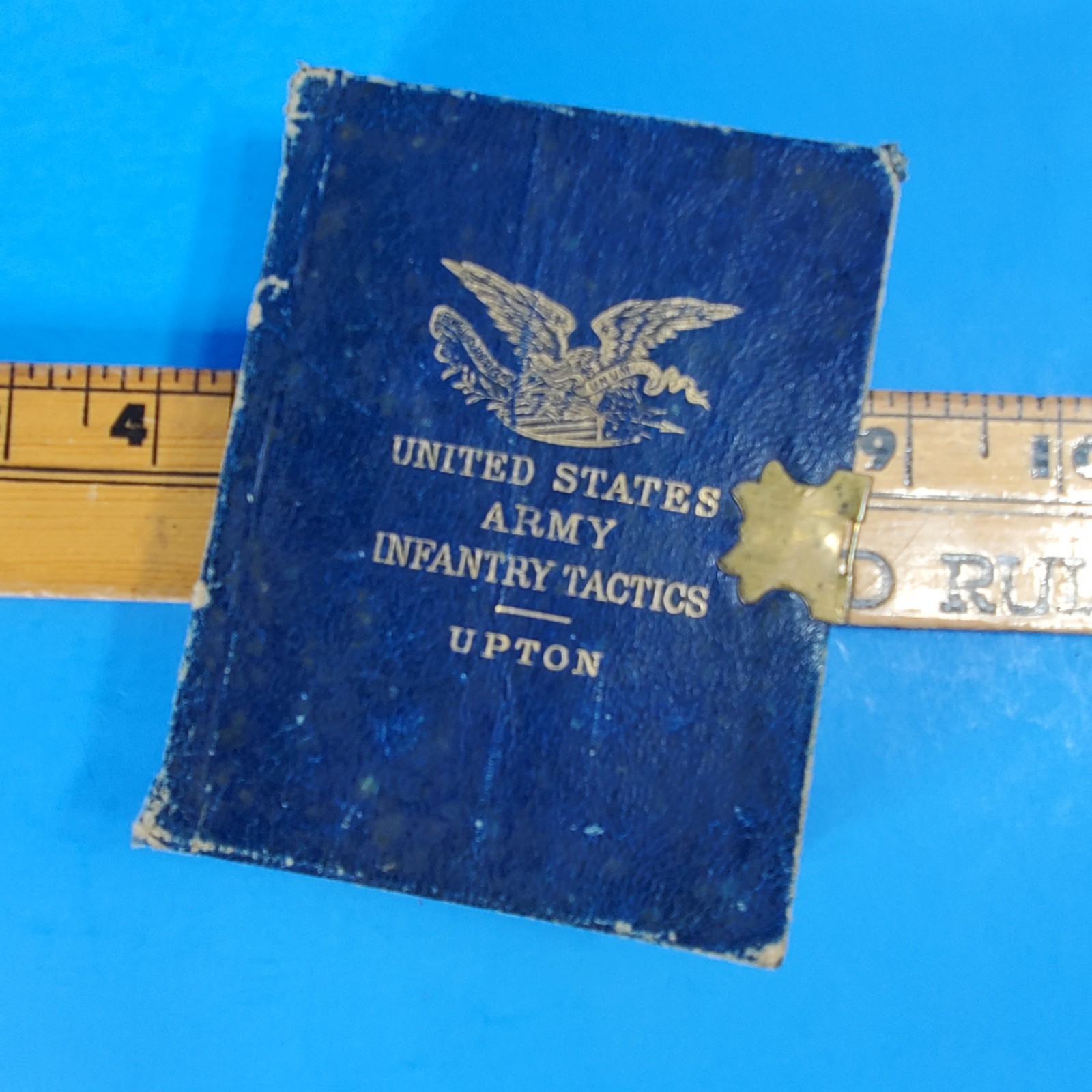 United States Army Infantry Tactics Book Upton 1886 American Military Antique