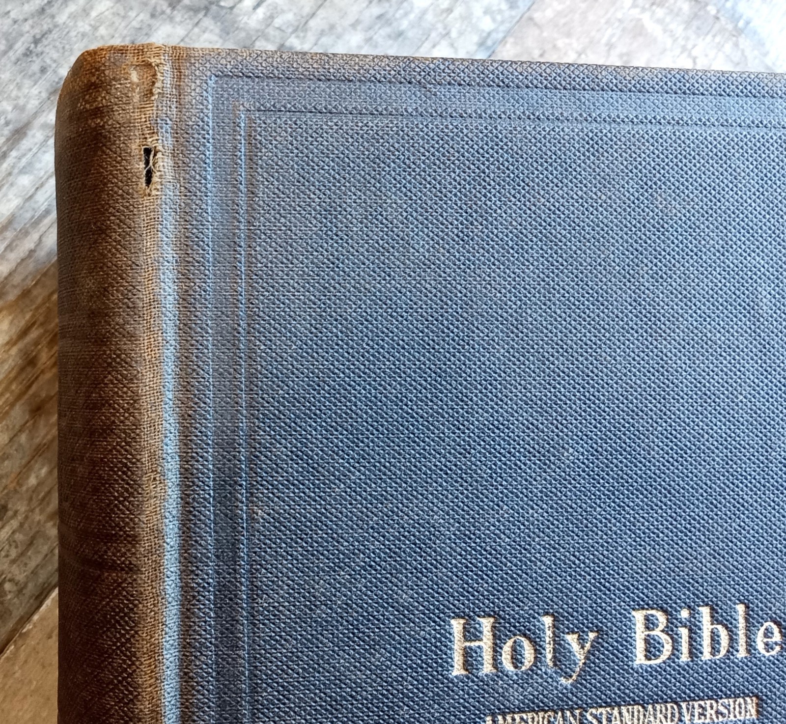 Holy Bible ~1901 Vintage HC~ Nelson (American Standard Version) Israel Christian