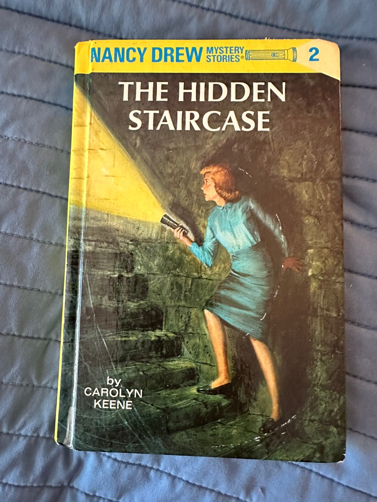 Nancy Drew # 2: The Hidden Staircase by Carolyn Keene Vintage Hardcover (1987)