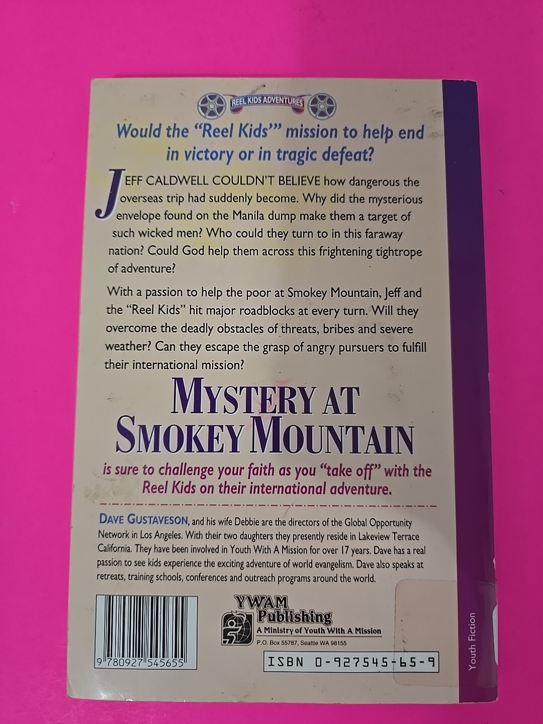 VTG 1990s Reel Kids Adventures Book Set Lot Of 4 Paperback YWAM Evangelism