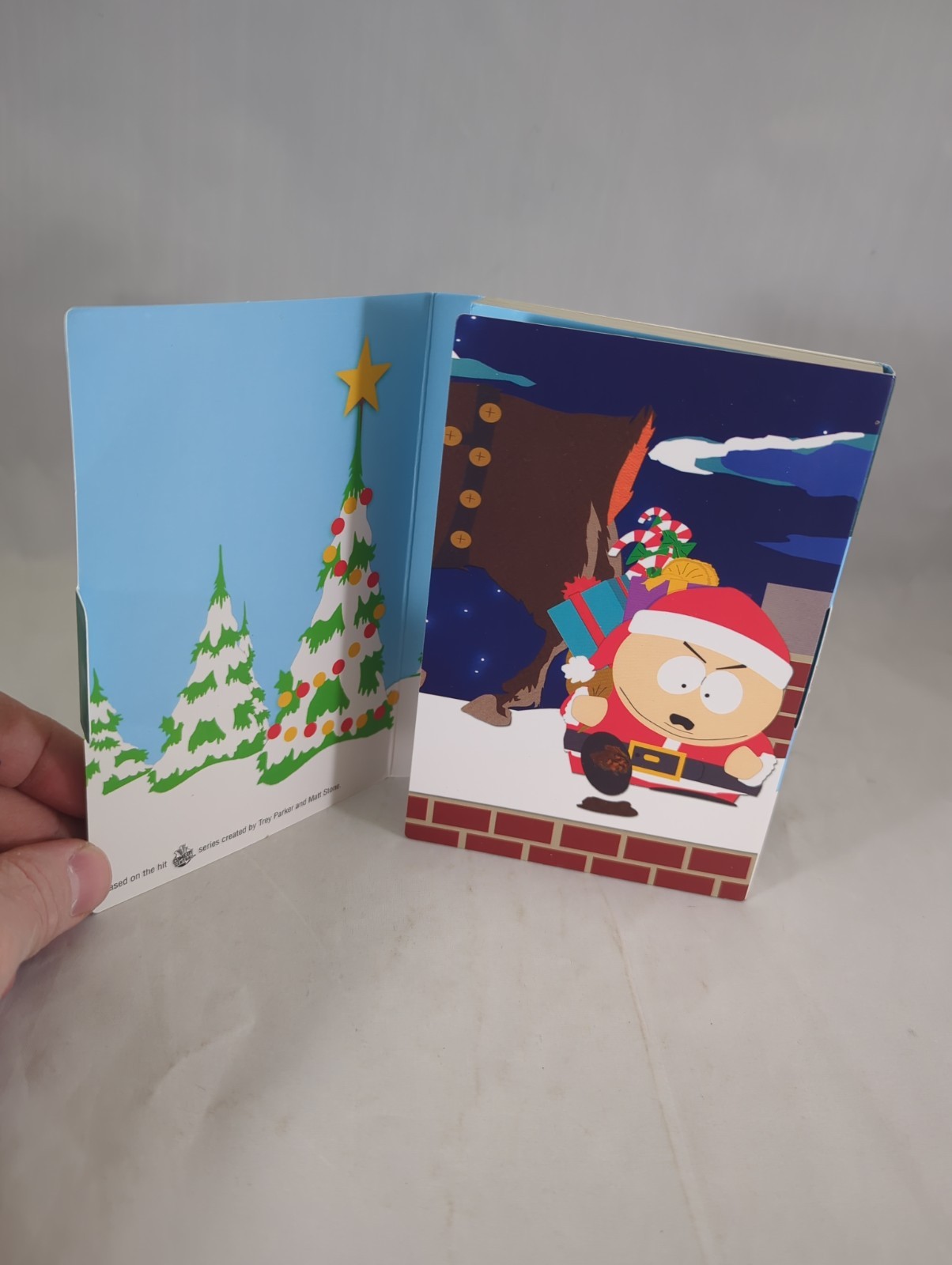 Season’s Greetings from South Park 30 Unique Holiday-Themed Postcards Book RARE