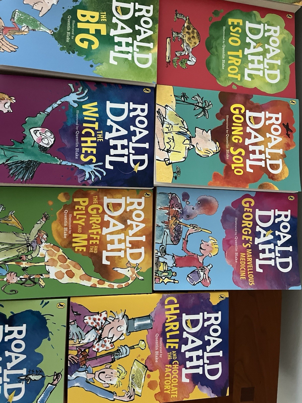Roald Dahl Collection Lot of 14 PB Book Set PUFFIN EUC