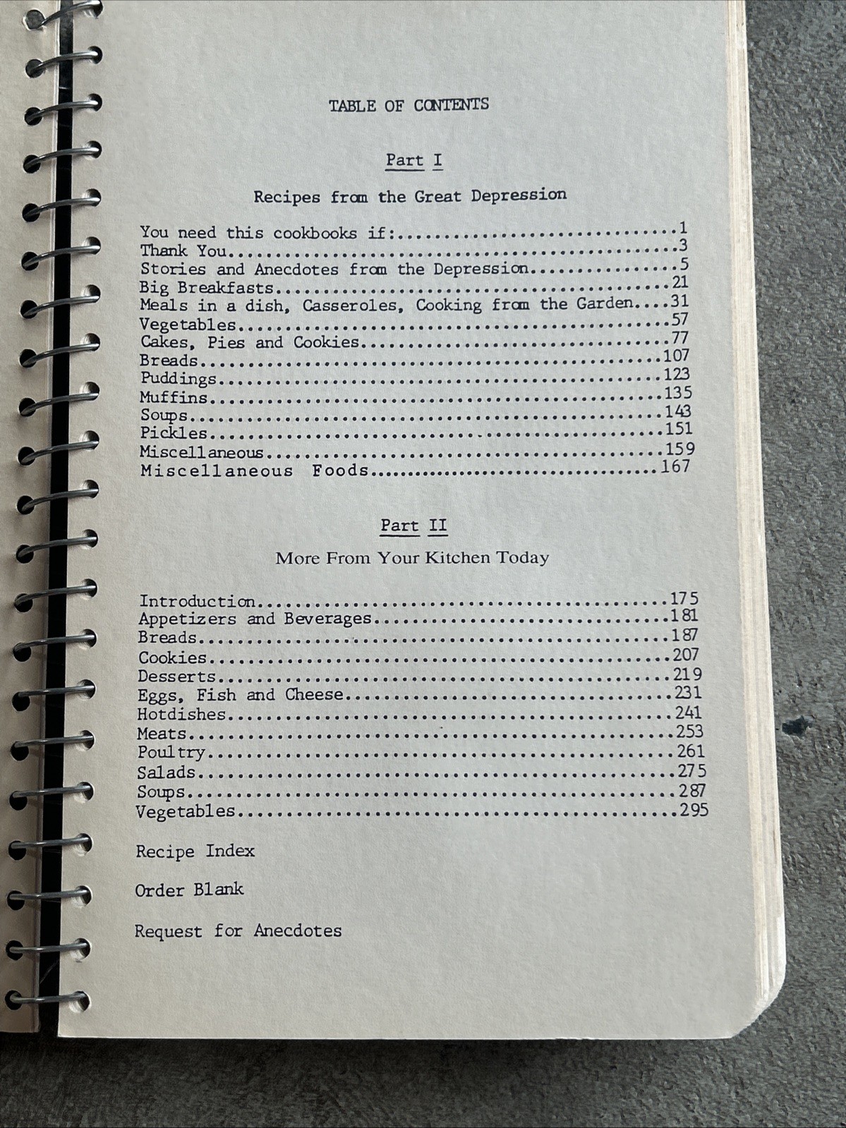The Great Depression Recipes of 1930s Volume 1-2 Rita Van Am 1992. SIGNED Copy