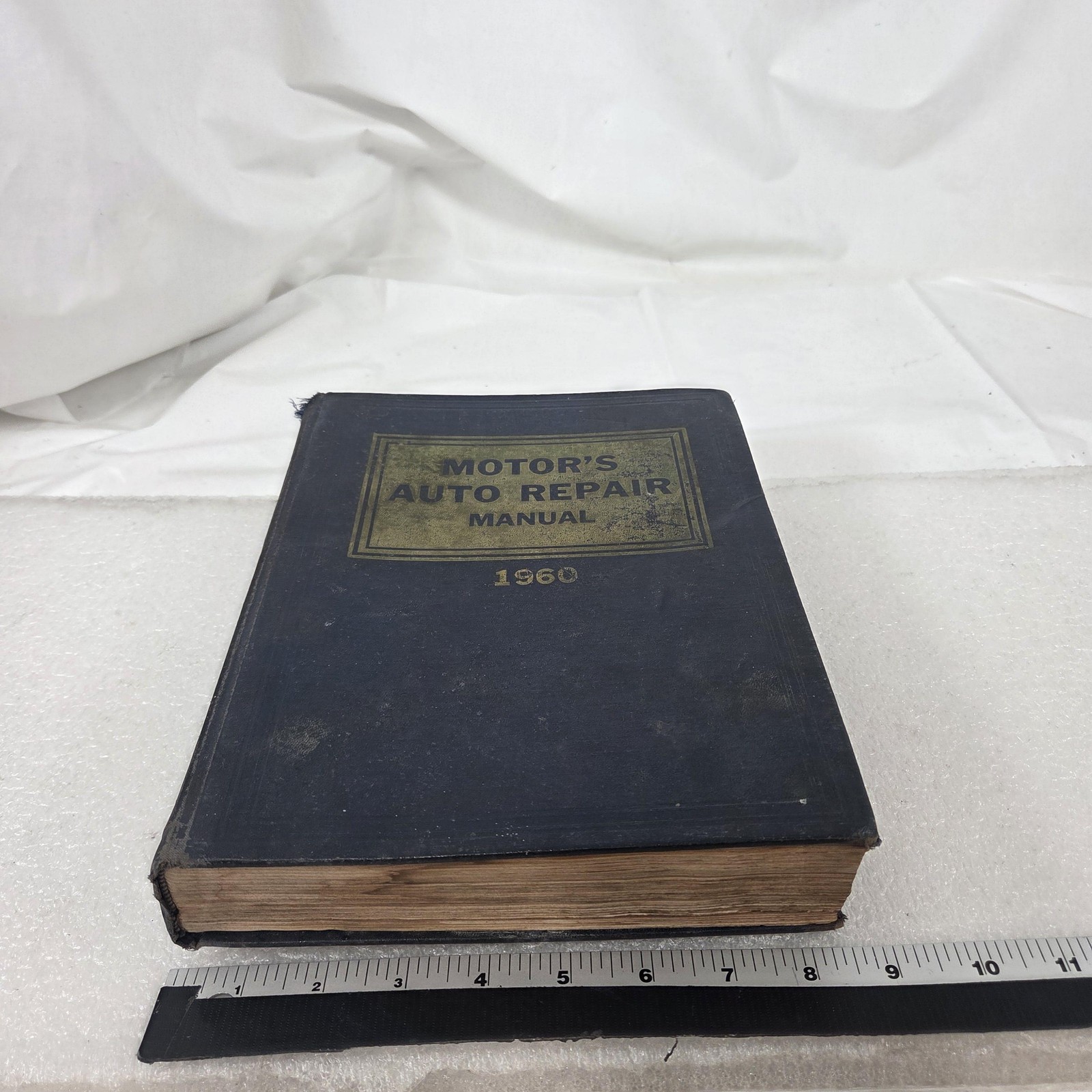 Vintage 1960 Motor’s Auto Repair Manual 23rd Edition Hardcover Car Repair Guide