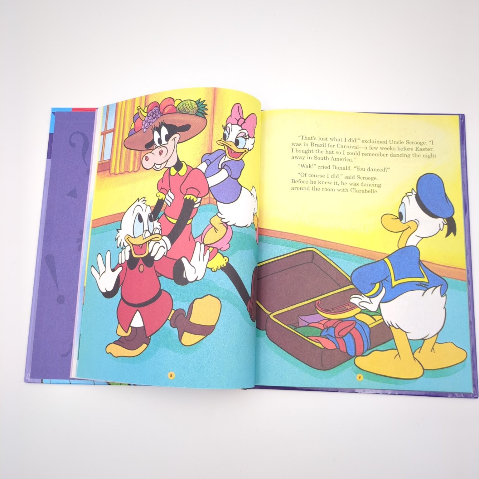 Uncle Scrooge Comes Home Sharon Gayle 1997 First Printing Disney Read & Grow