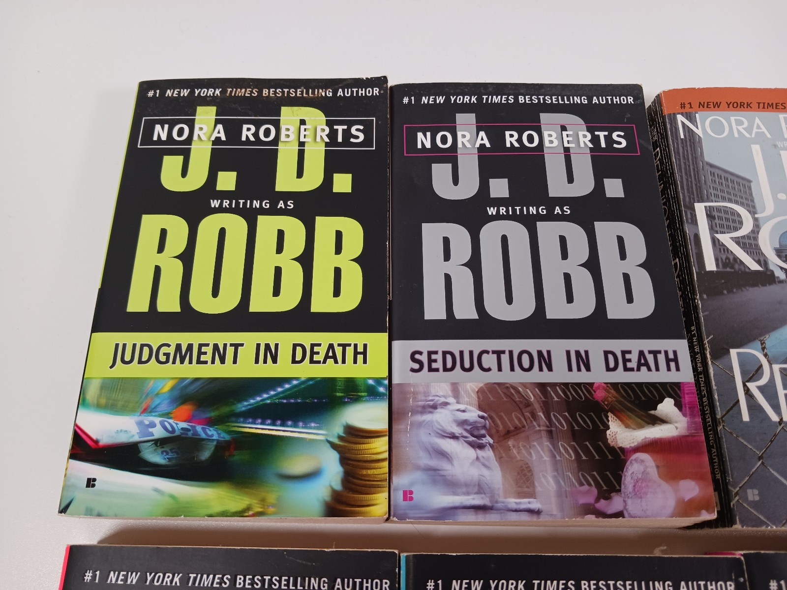 Lot of 20 J.D. Robb In Death Series Paperback Books Nora Roberts