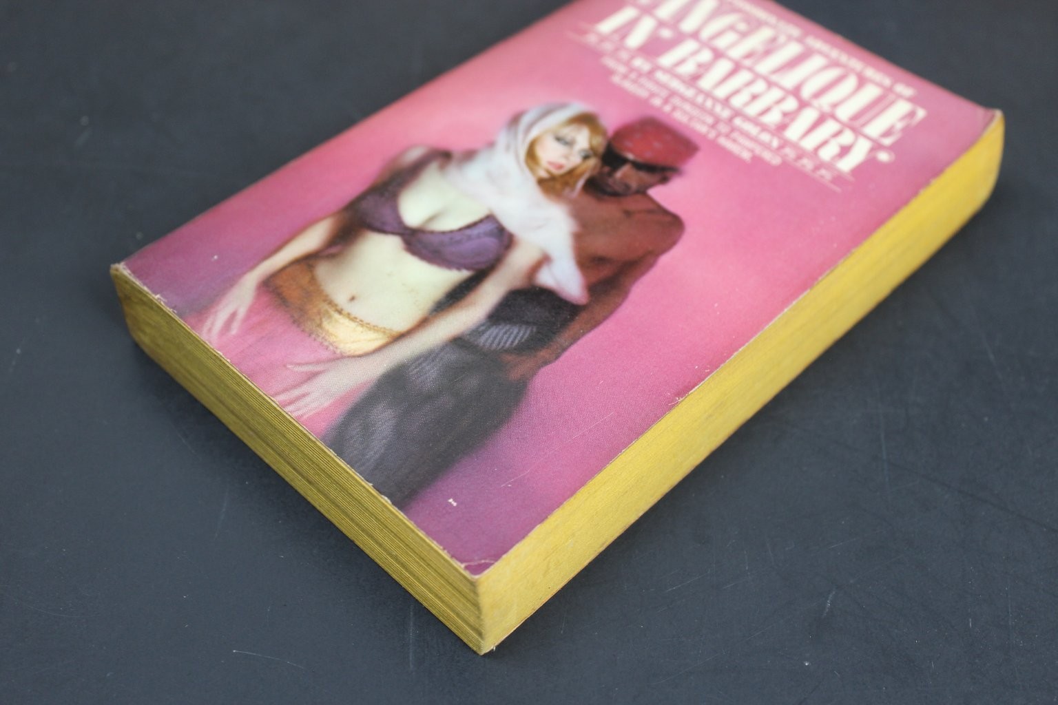 Angelique in Barbary Sergeanne Golon 1963 Bantam PB GGA Historical Romance