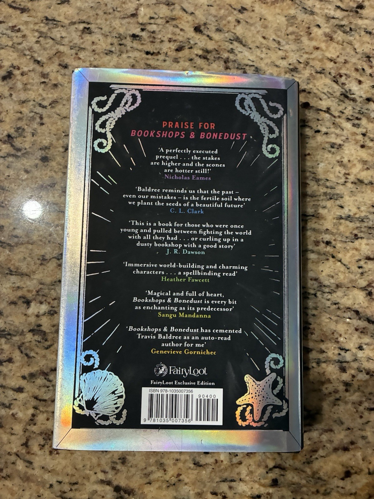 SIGNED Bookshops & and Bonedust Travis Baldree Fairyloot