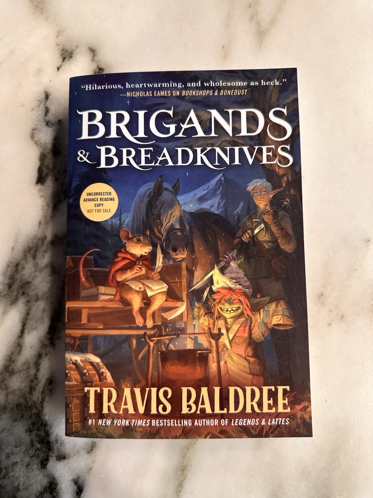 Brigands & Breadknives ARC (Legends & Lattes) Travis Baldree