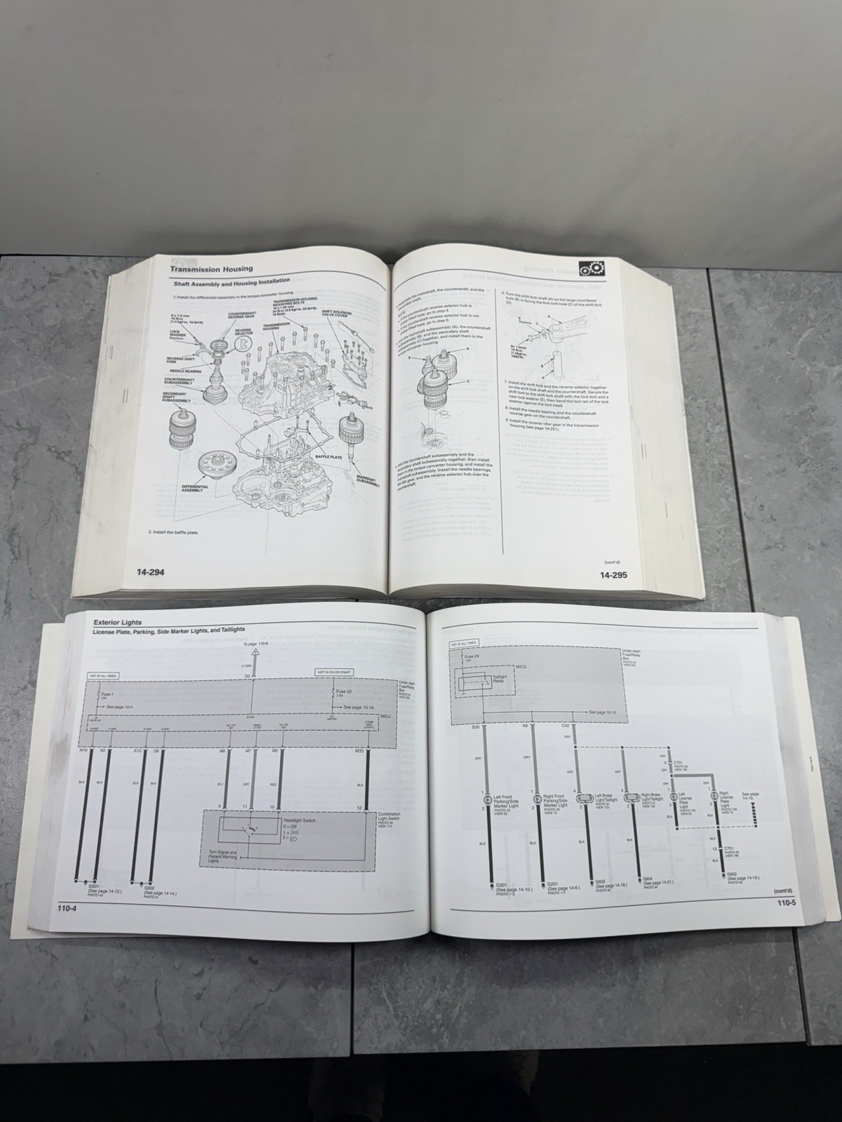 Honda Fit 2009-2010 Service & Electrical Troubleshooting Manual OEM