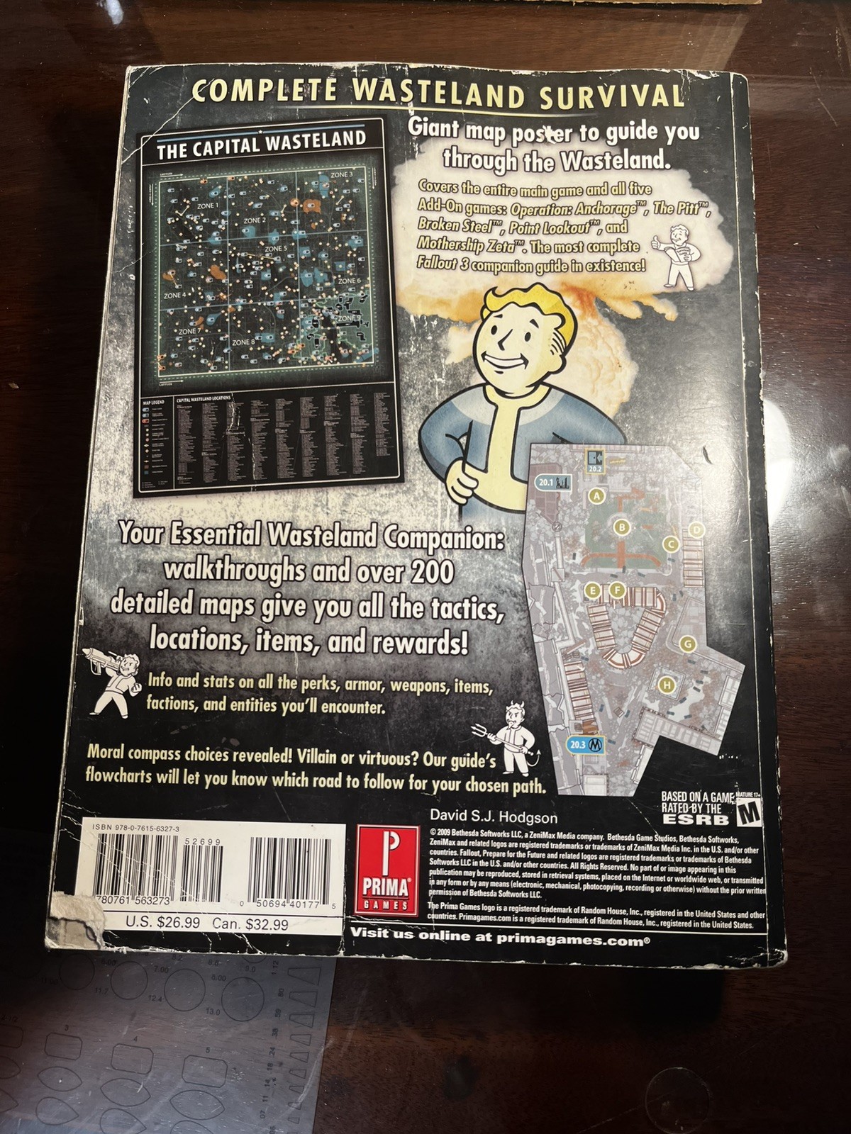 Fallout 3 Game of the Year Edition Prima Game Guide NO MAP 2009