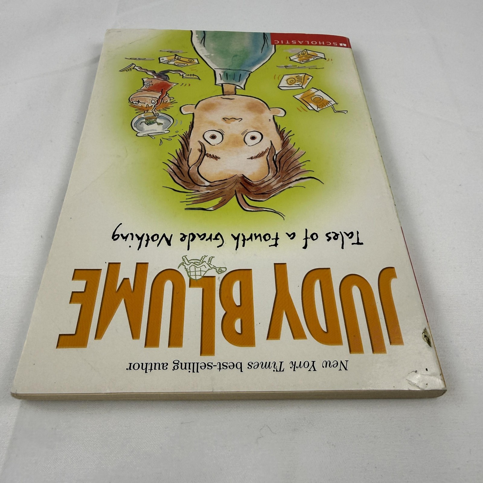 Tales Of A Fourth Grade Nothing Judy Blume Scholastic White PB Kids Humor