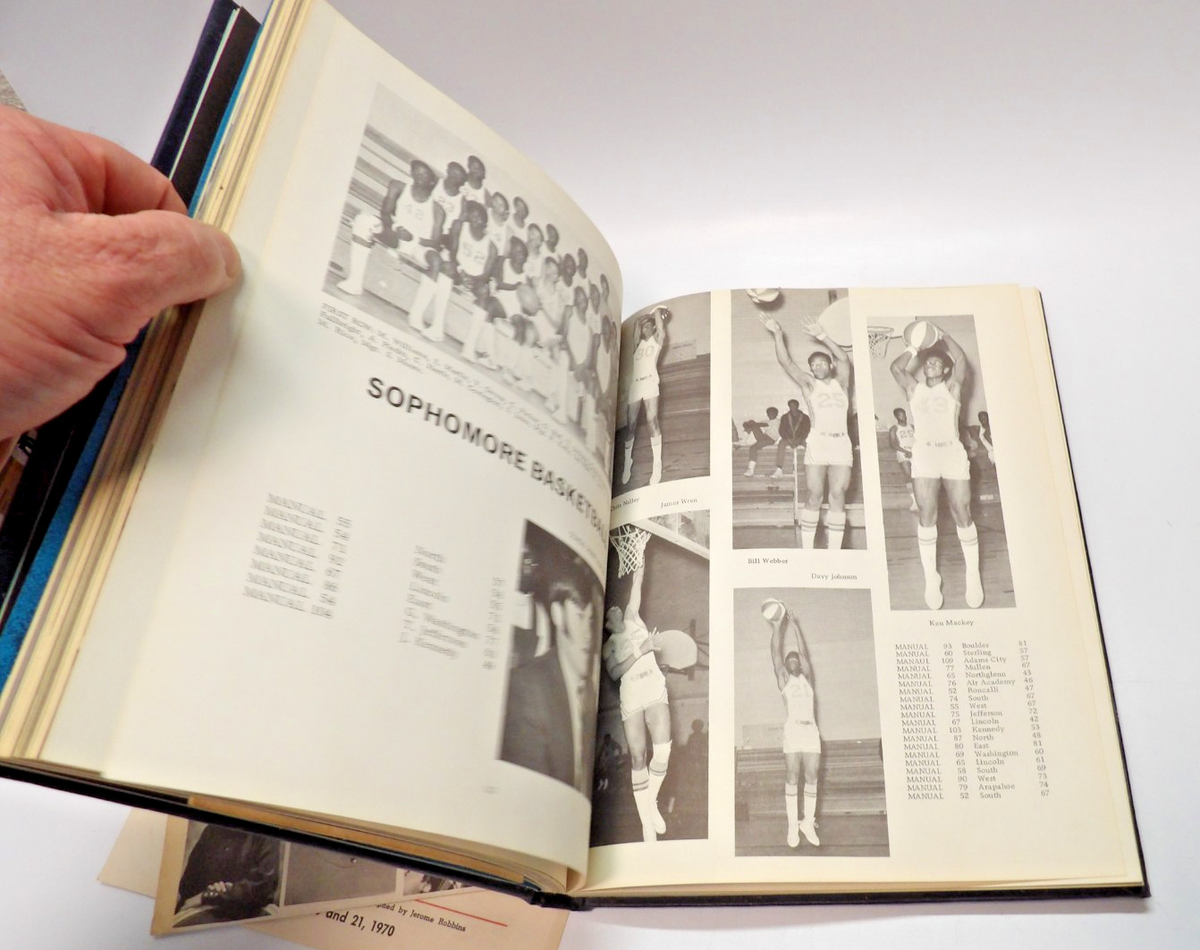 1970 MANUAL HIGH SCHOOL YEARBOOK DENVER, COLORADO THUNDERBOLTS