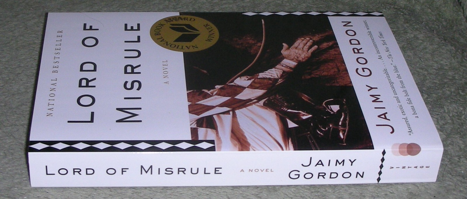 SIGNED ~ LORD OF MISRULE by Jaimy Gordon 2011 Trade PB ~ 1st Edition 1st Print