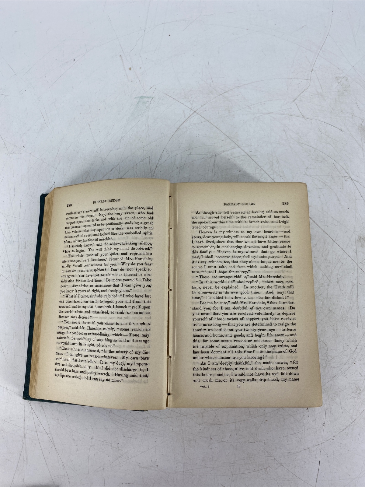 RARE Barnaby Rudge Sketches Part 2 Charles Dickens 1879 Globe Edition Hardcover