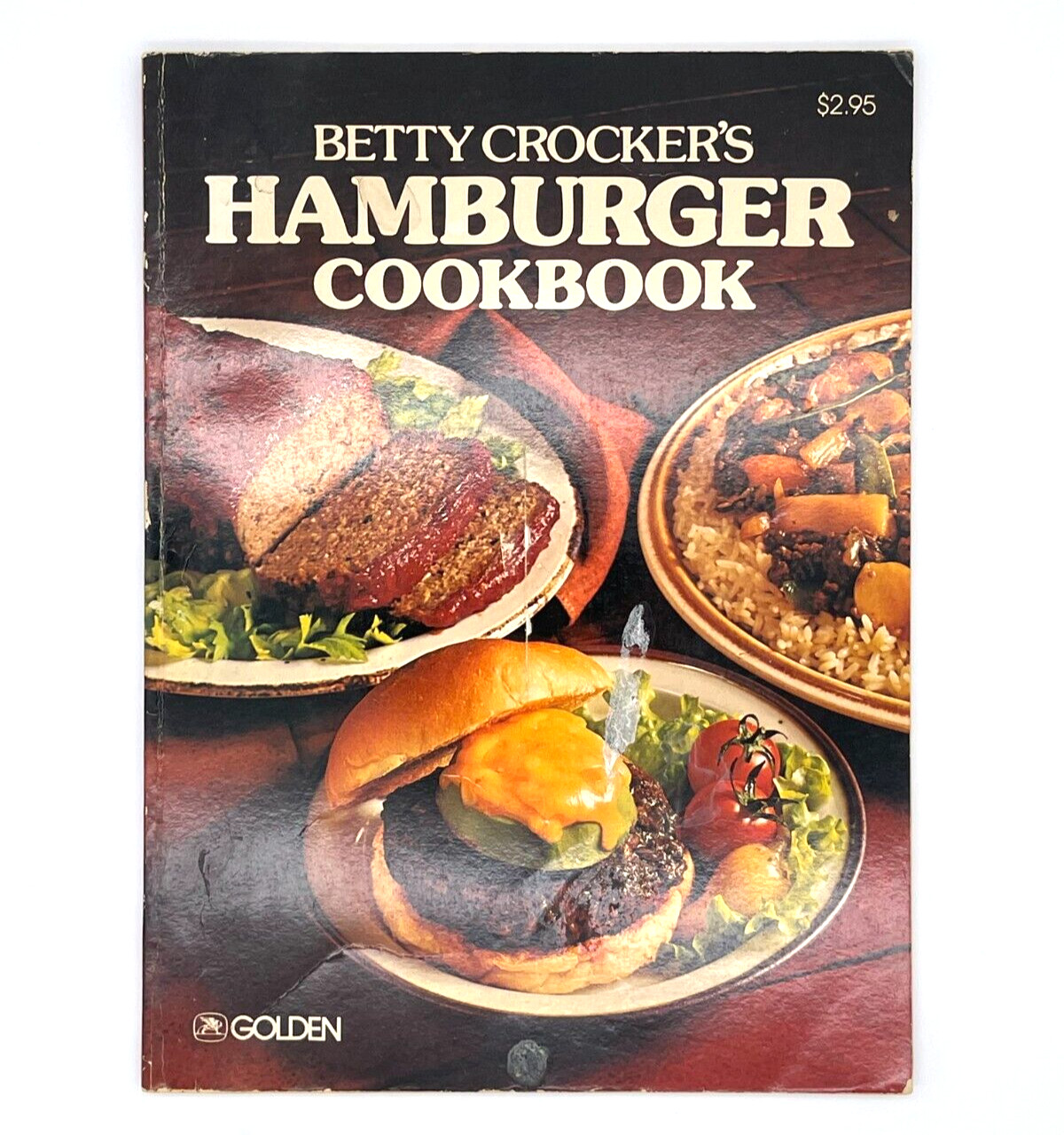 Betty Crocker Hamburger Cookbook Vintage 1977-72 pages Golden- See Video