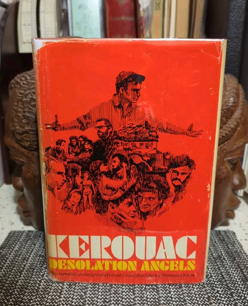 Jack Kerouac Desolation Angels 1st Edition 1st Printing 1965 Coward McCann HCDJ