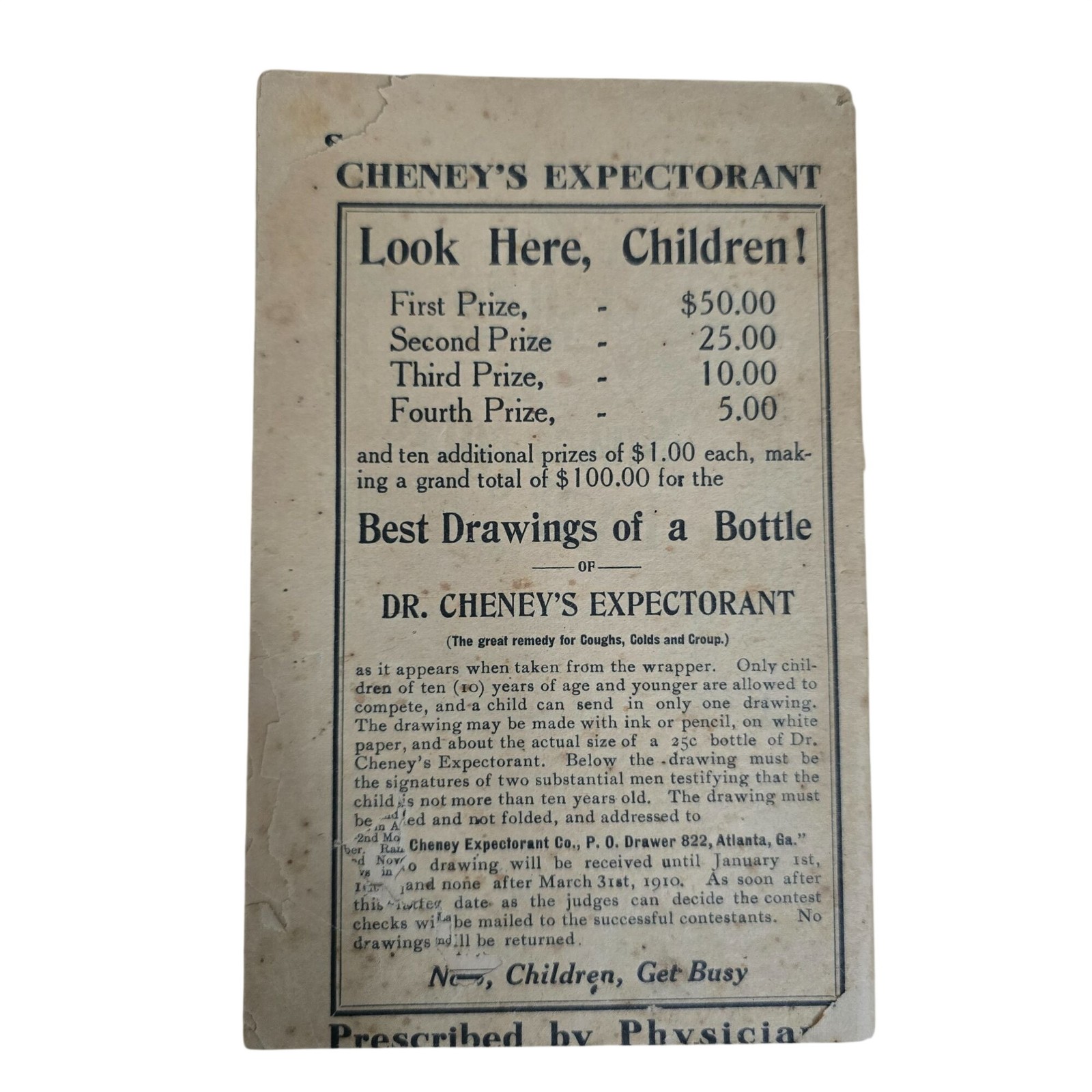 Vintage Grier’s Almanac Lot 1910-1918 WWI Era Southern Advertising Ephemera