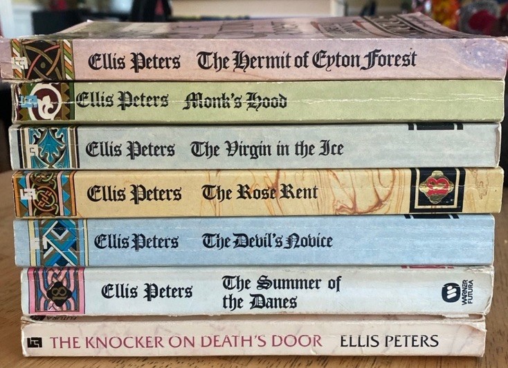 Ellis Peters 1970 Brother Cadfael Mysteries Lot: Hermit, Monk’s Hood, Virgin Ice