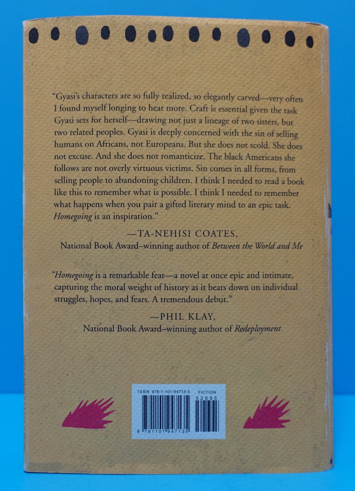 HOMEGOING BY YAA GYASI, SIGNED