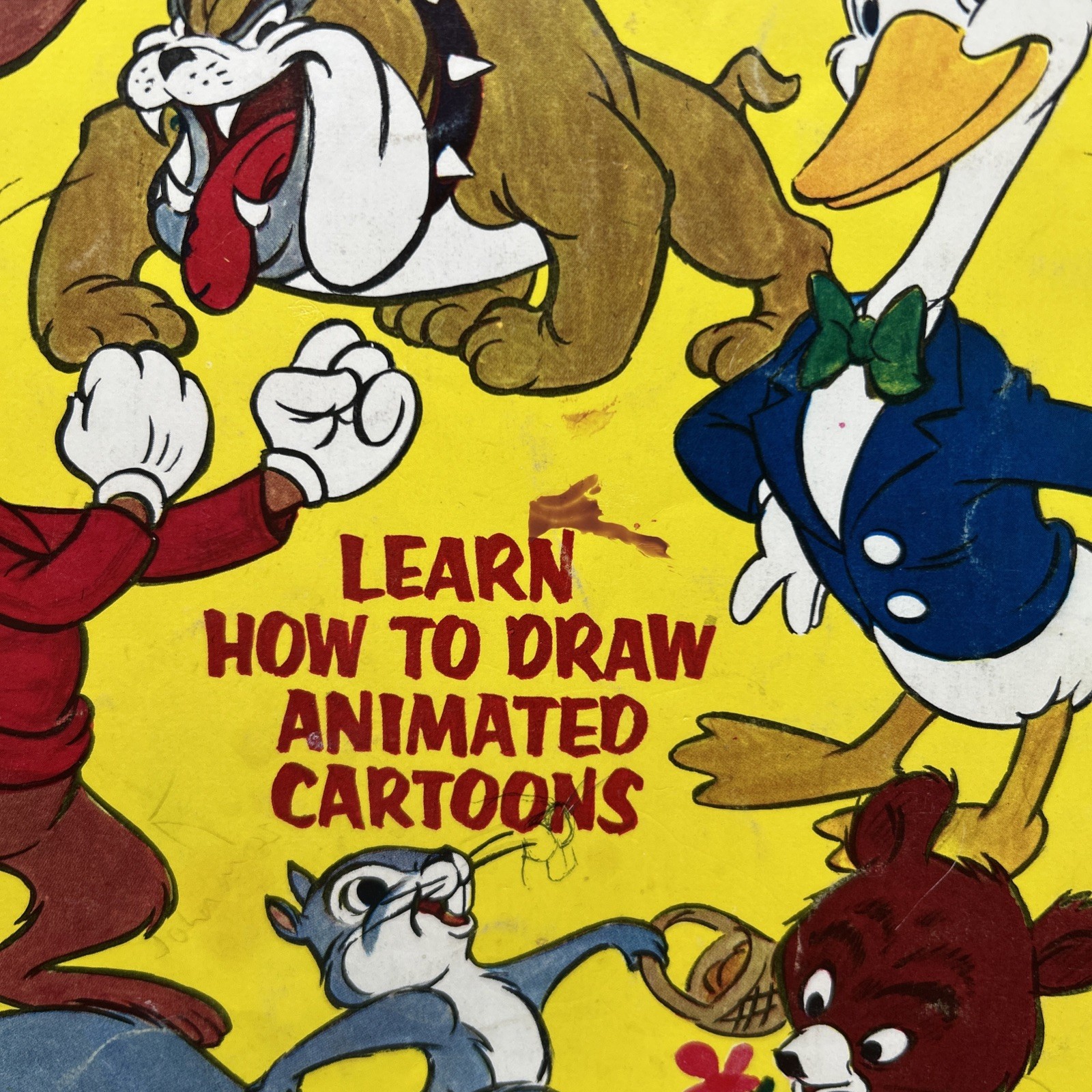 ANIMATION by Preston Blair Art Instruction Book in Walter Foster Series 1950’s