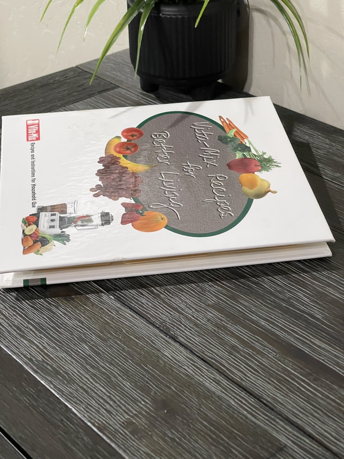 Vita-Mix Recipes For Better Living Cookbook 3 Ring Binder With Owner’s Manual