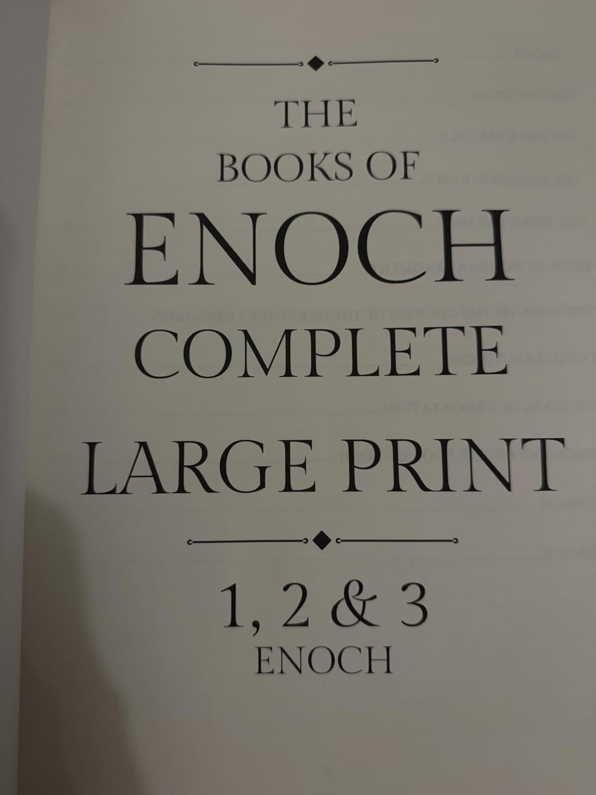 Books of Enoch Complete Large Print 8.5×11 1 2 3 Enoch Ancient Religious Text