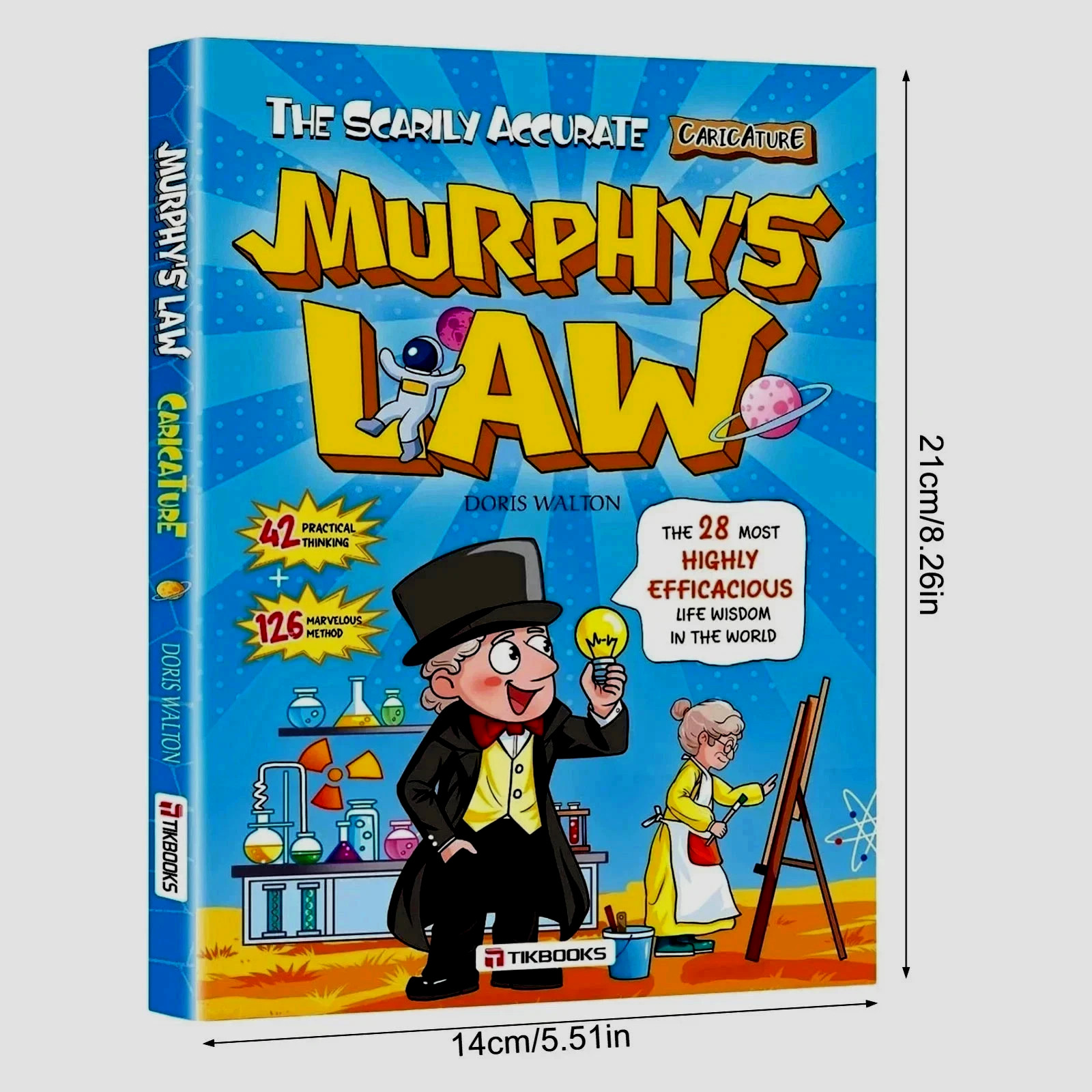 Murphy’s Law Learning Book for Kids 8-12 with 128 Pages Paperback Illustrated