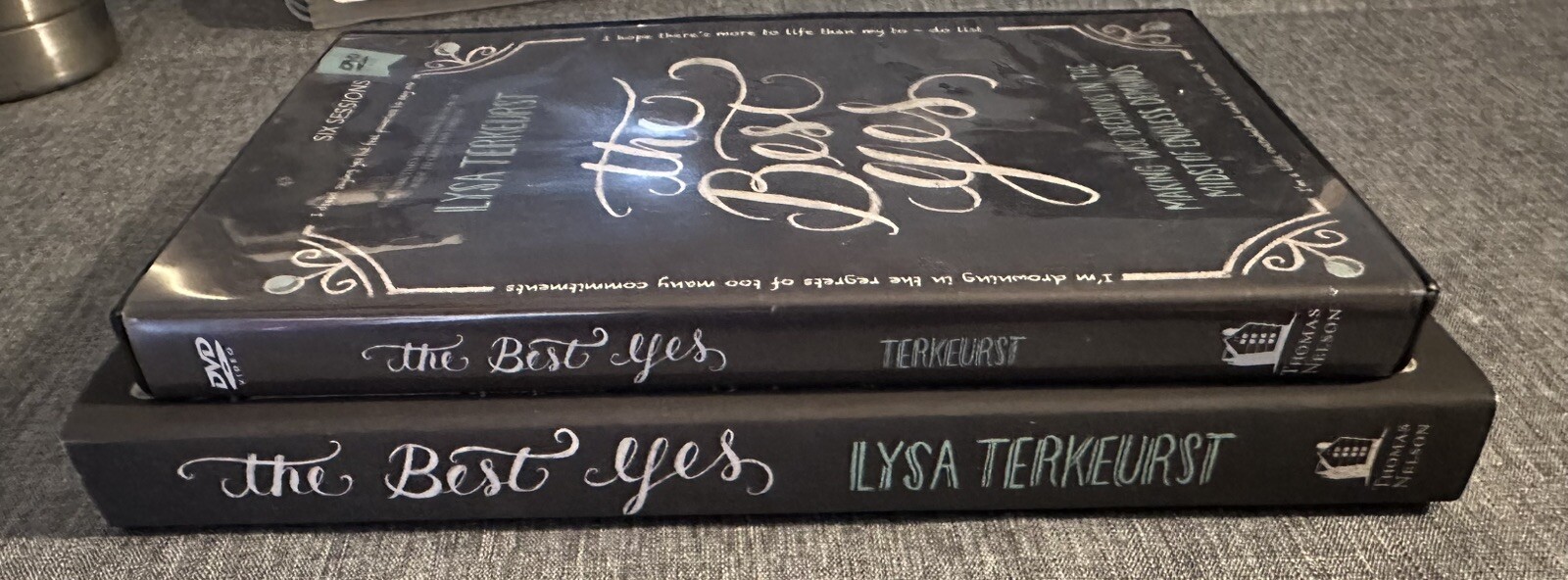 DVD and Book “The Best Yes, Making Wise Decisions in Midst of Endless Demands”