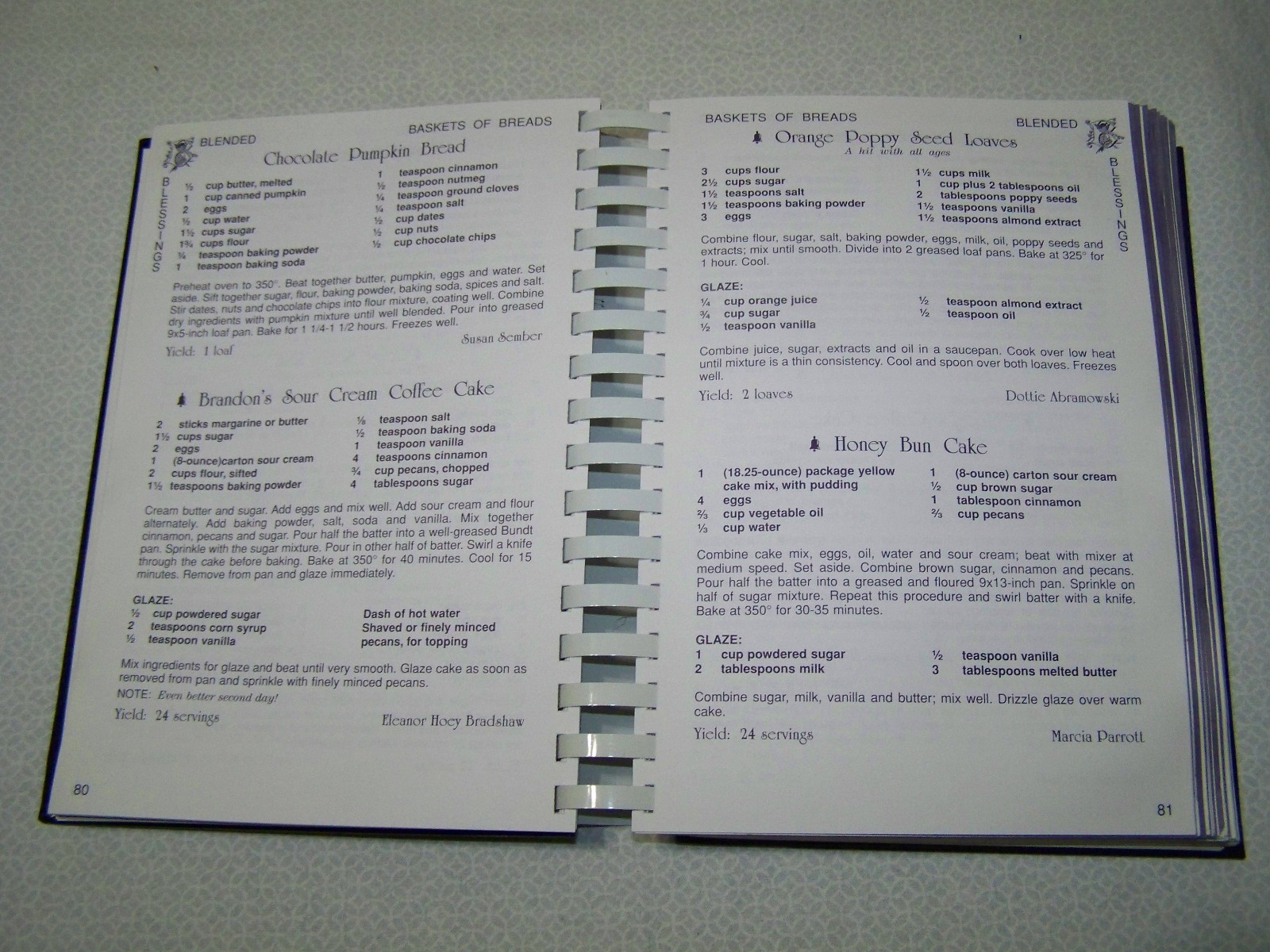 First Presbyterian Church Salisbury NC Cookbook 445 pages 800+ recipes 1998