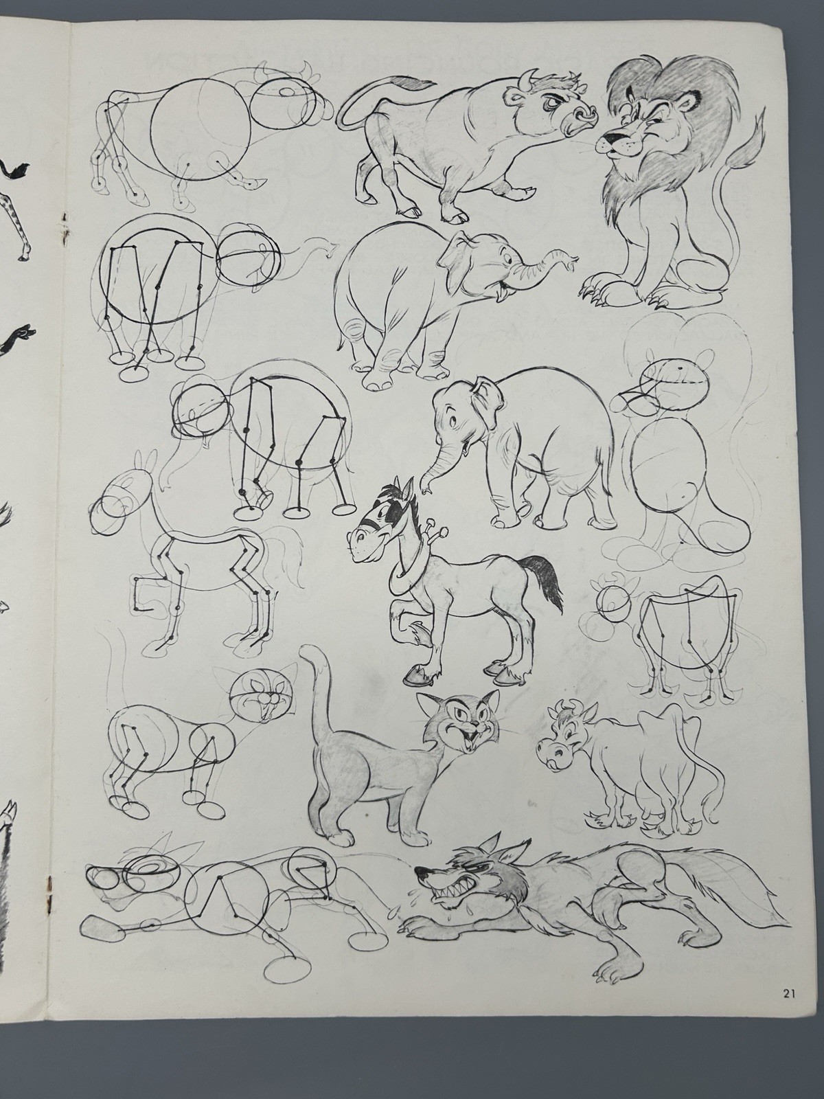 ANIMATION by Preston Blair Art Instruction Book in Walter Foster Series 1950’s
