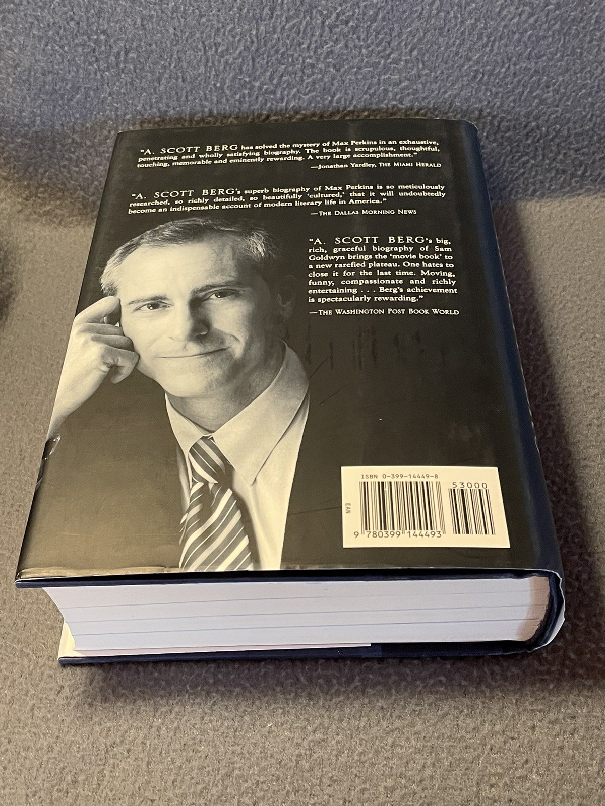 Lindbergh A. Scott Berg 1998 First Edition 1st Printing HardCover DustJacket LNC