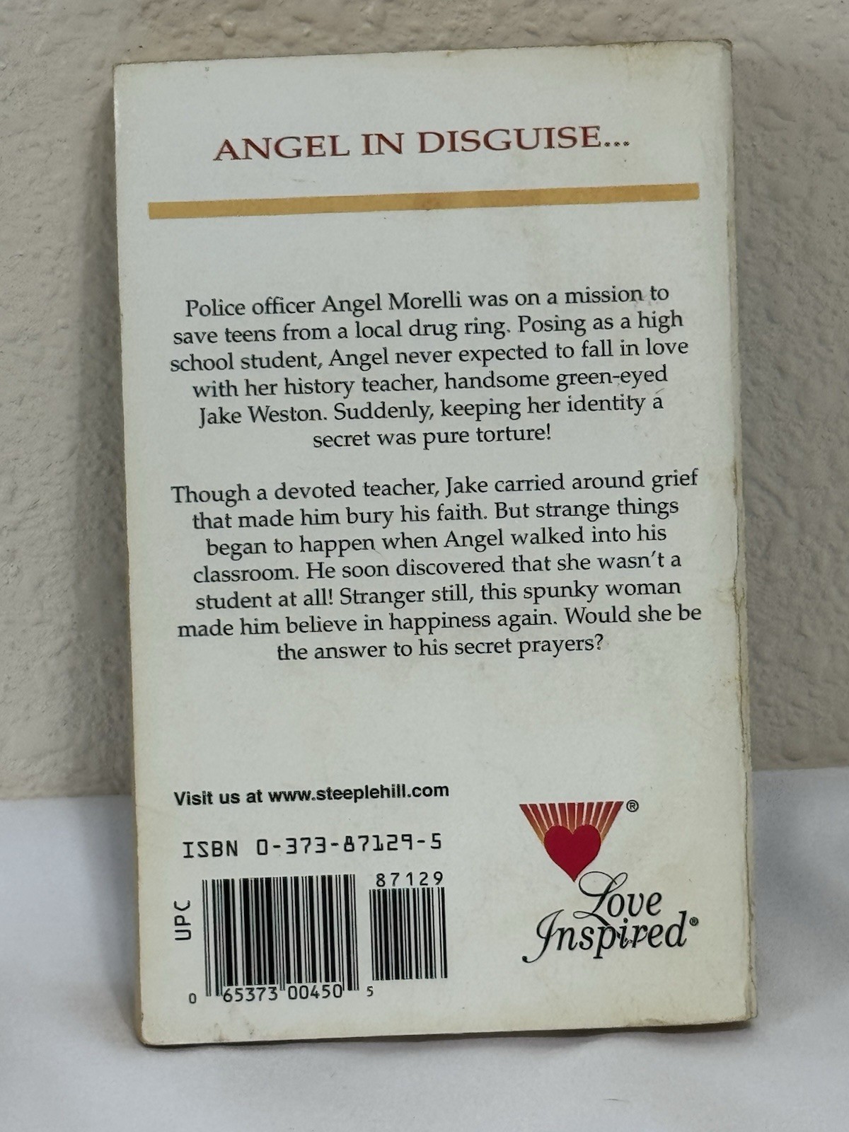 Steeple Hill Love Inspired Series Lot 4 Paperback Books