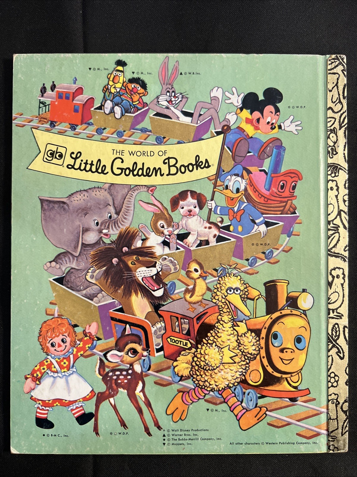 Vintage A Little Golden Book Disney’s Pinocchio 1979 104-2 .69 #4386