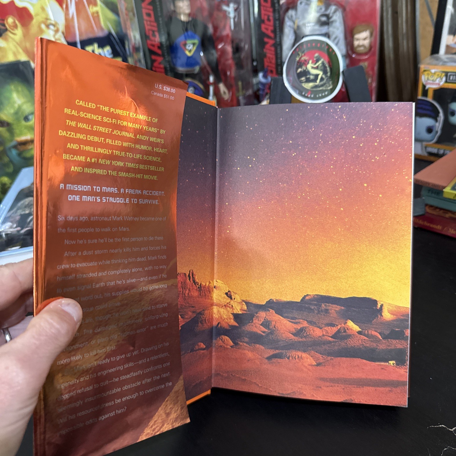 The Martian (Deluxe Edition) Hardcover DJ by Andy Weir 2026