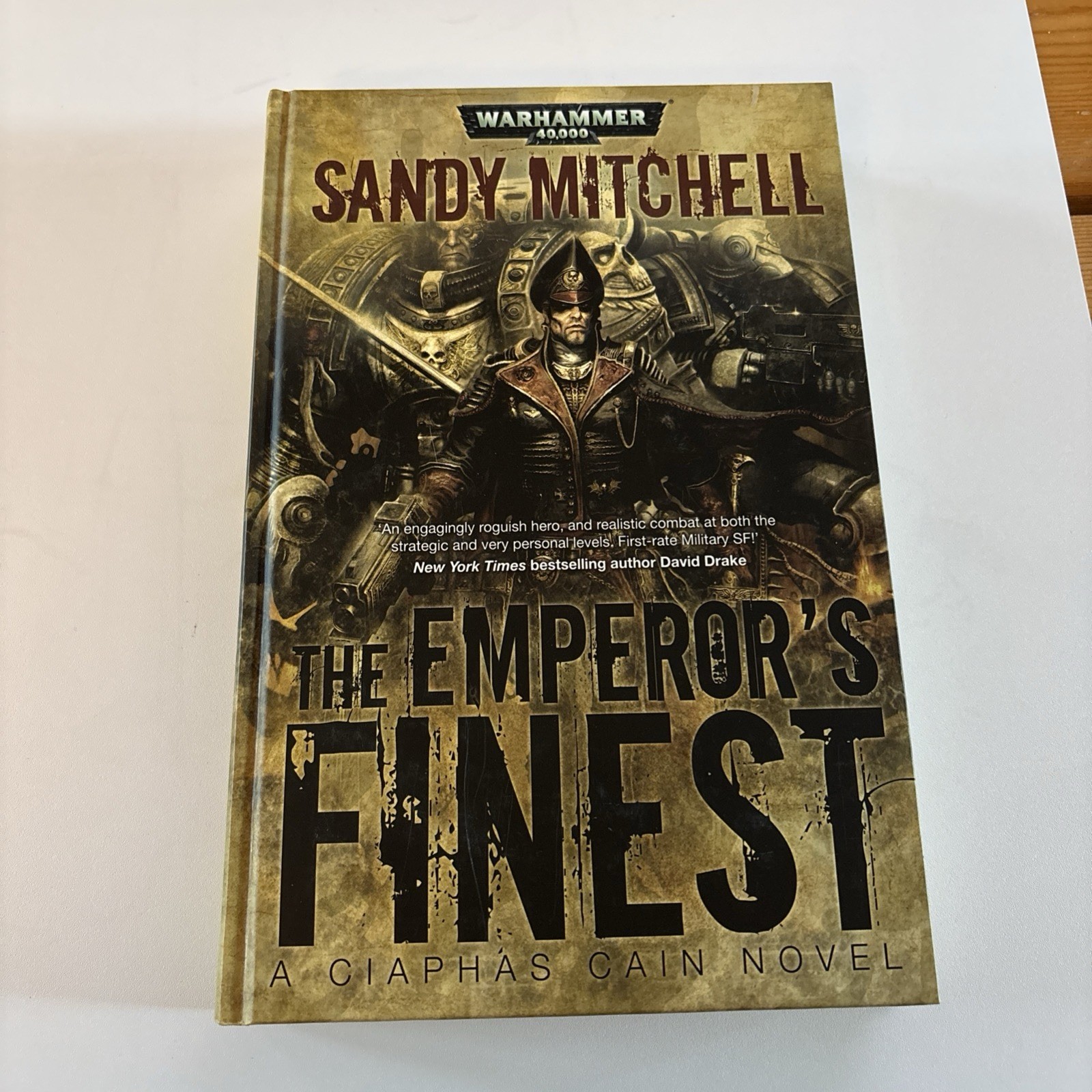 Warhammer 40K: Ciaphas Cain: The Emperor’s Finest by Sandy Mitchell ~ Hardcover