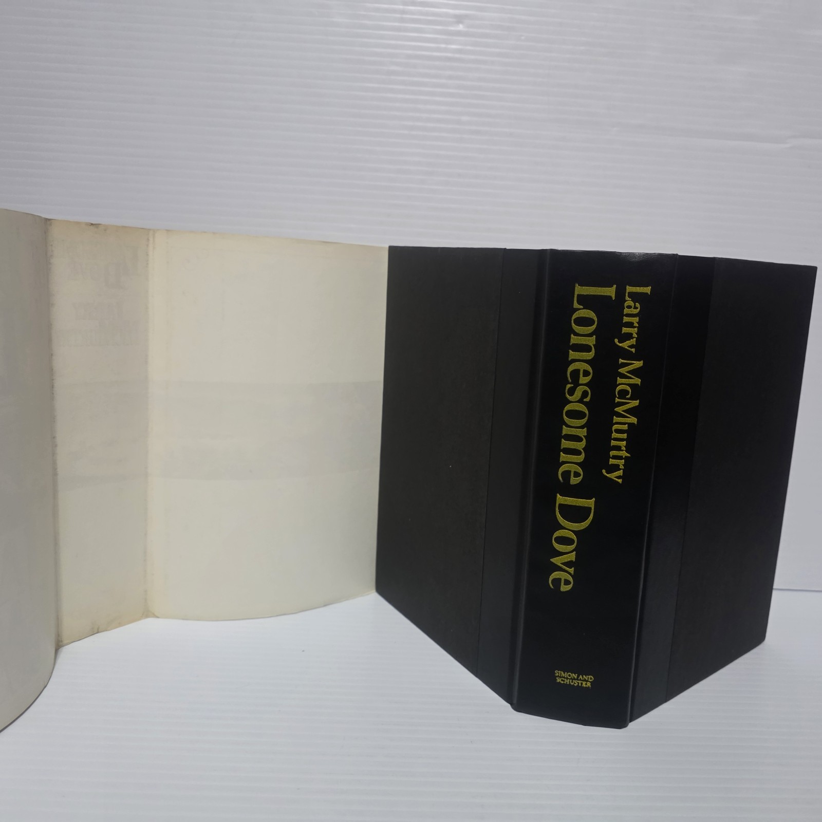 Lonesome Dove Larry McMurtry 1985 Vintage Hardcover Book Club 01192