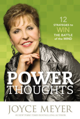 Power Thoughts: 12 Strategies to Win the Battle of the Mind – Hardcover – GOOD