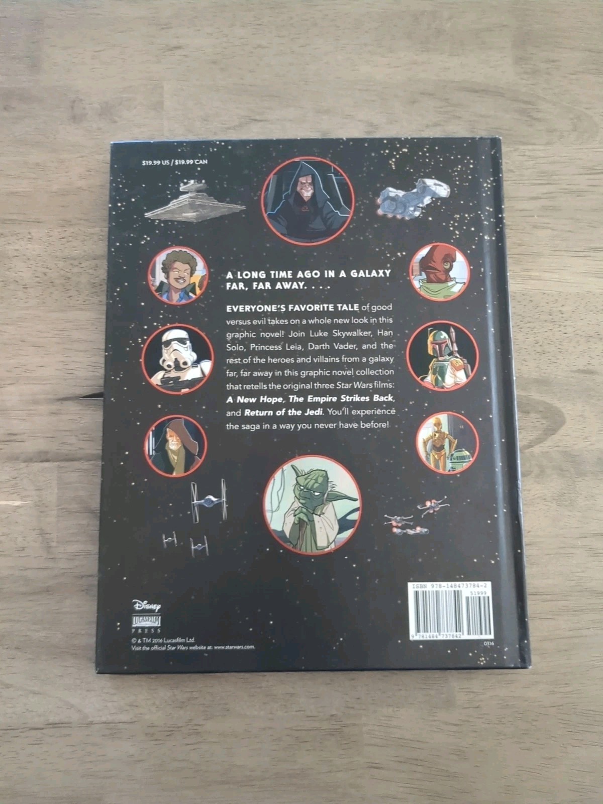 Star Wars: Original Trilogy Graphic Novel by Alessandro Ferrari 1st Edition