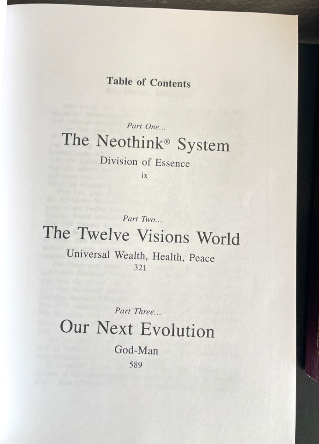 NEOTHINK. Volumes 1 & 2 & 3. MARK HAMILTON. Dr. Frank Wallace. neo-tech