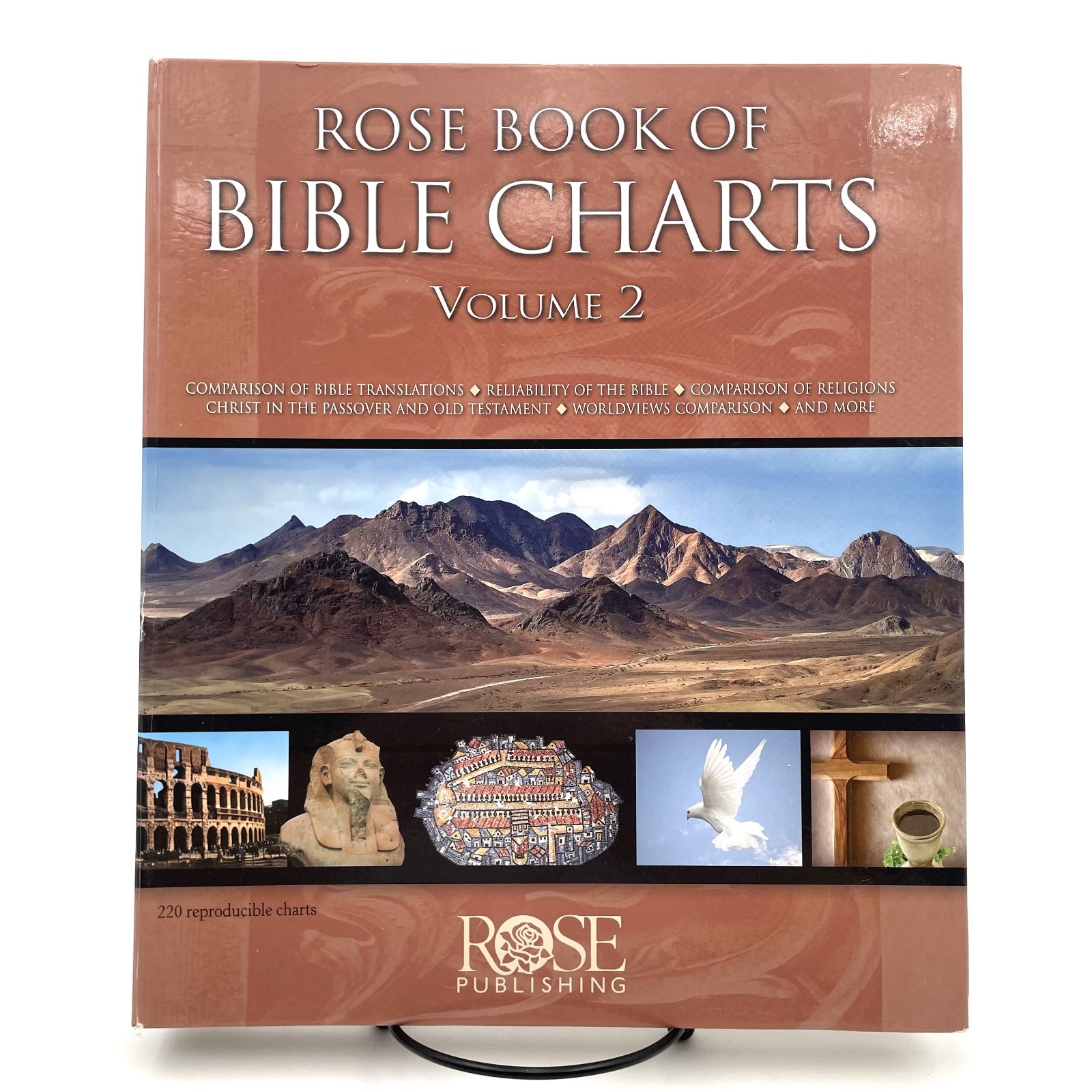 Rose Book of Bible Charts Maps Time Lines Volumes 1 & 2 Bundle Reference Spiral