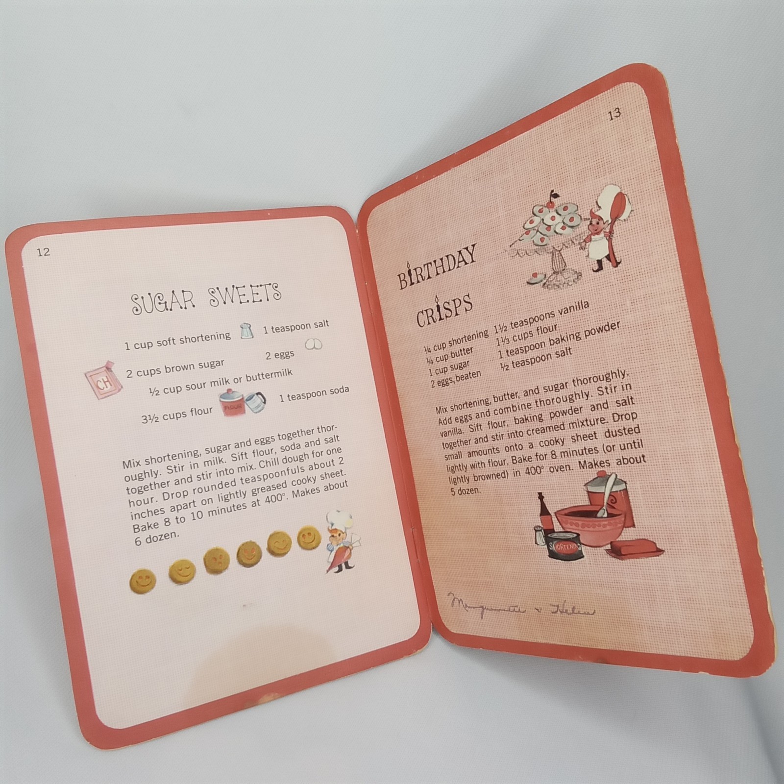 Vintage 1970s Hallmark 35 Cent Birthday Recipe Book Of Treats For Someone Sweet