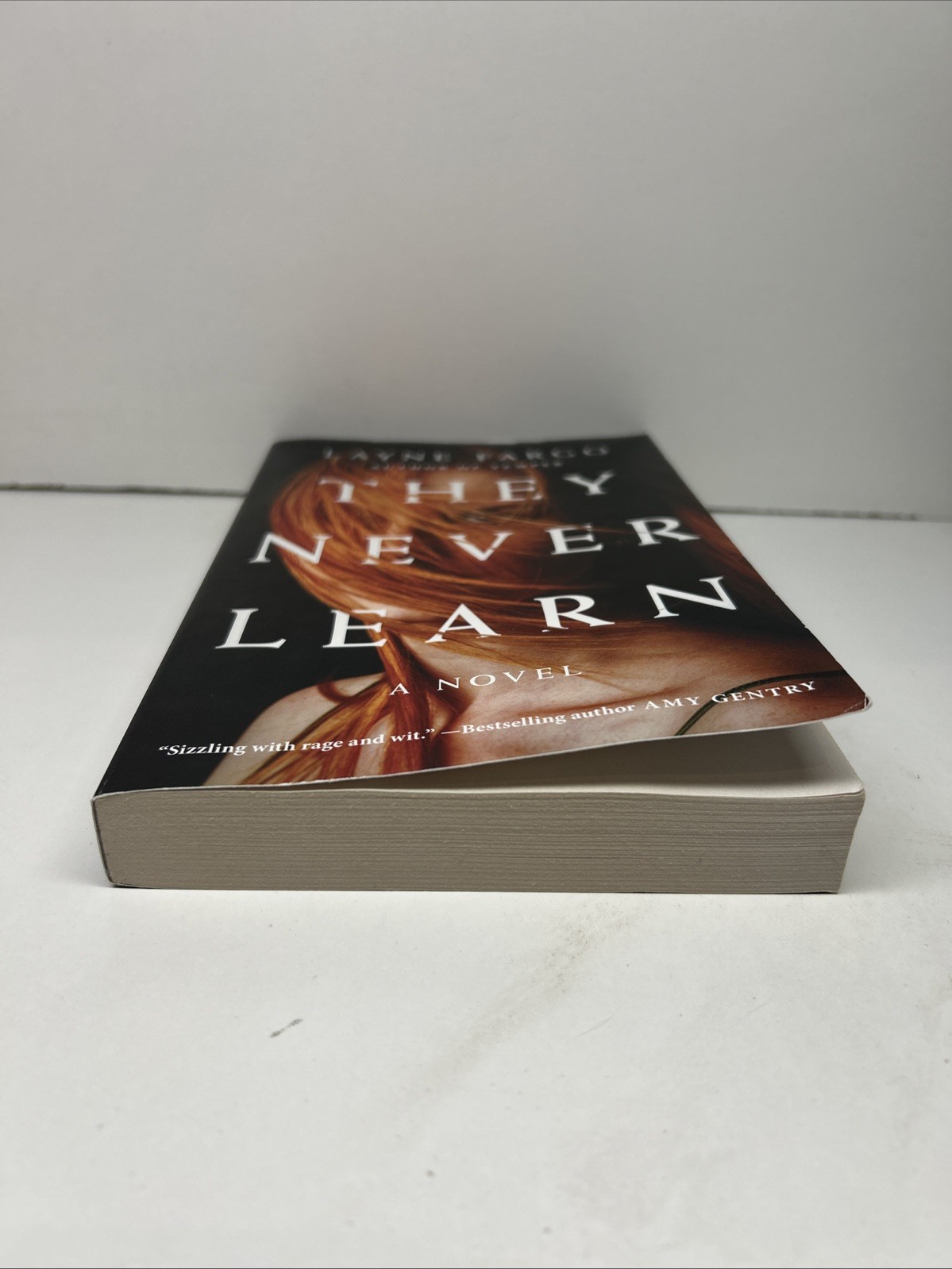 They Never Learn by Layne Fargo 2021 Trade Paperback Book Ships Fast!