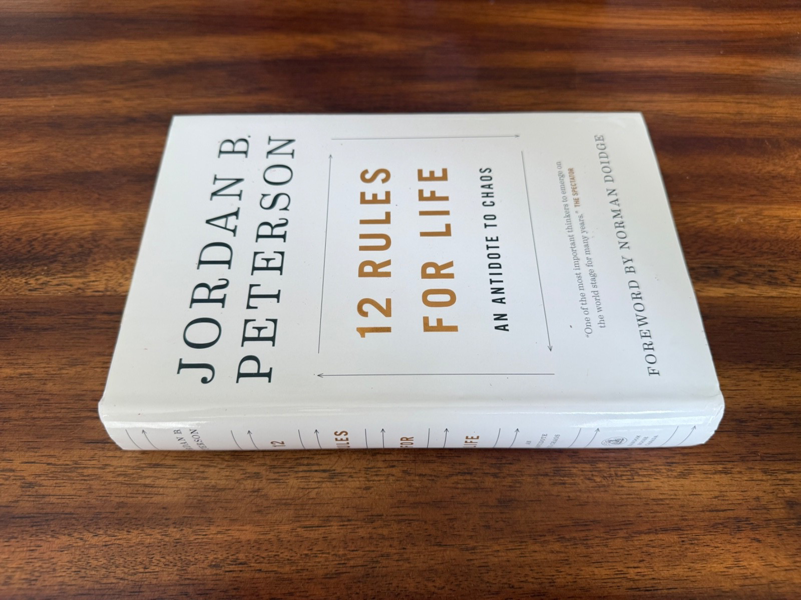 12 Rules for Life : An Antidote to Chaos by Jordan B. Peterson (2018, Hardcover)