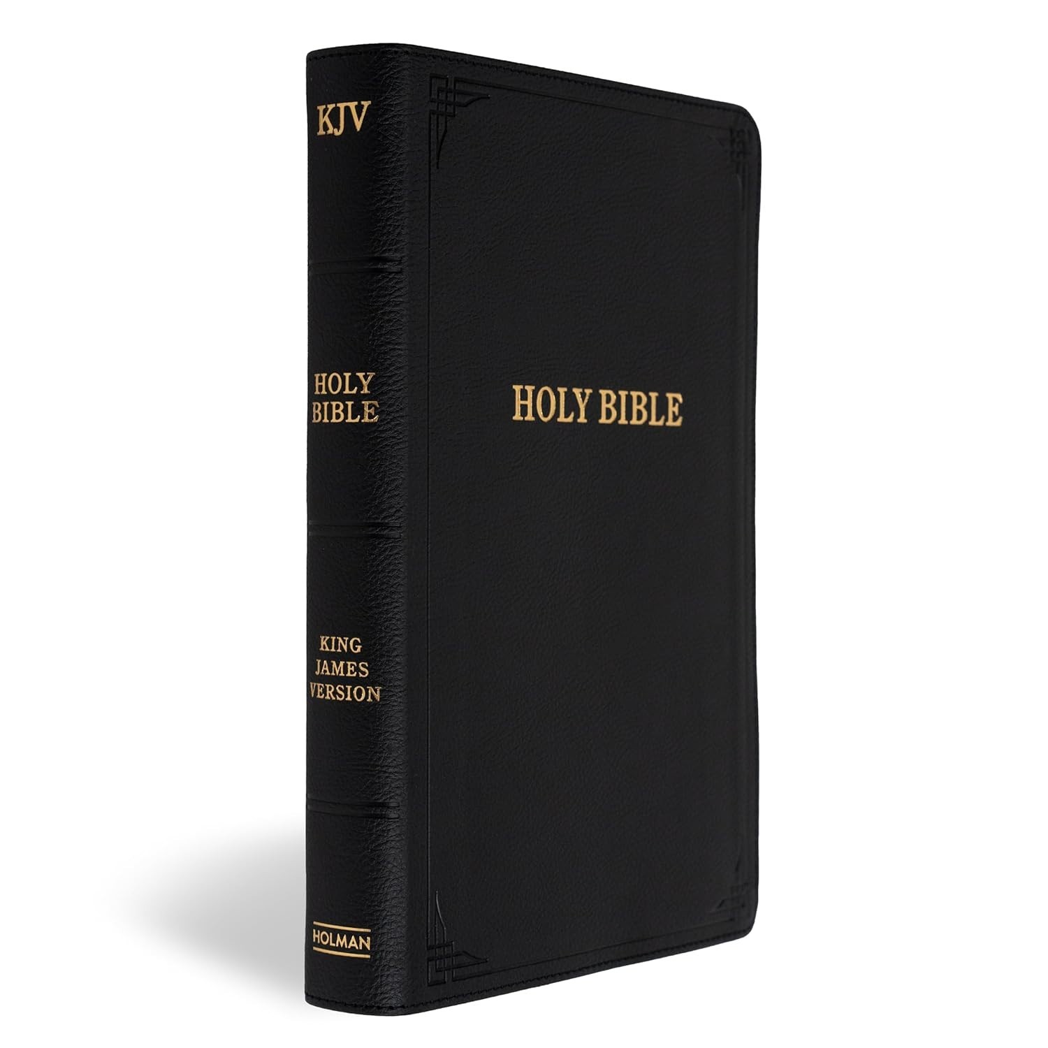 Luxury KJV Bible – Giant Print, Red Letter Edition, Decorative Leather Cover